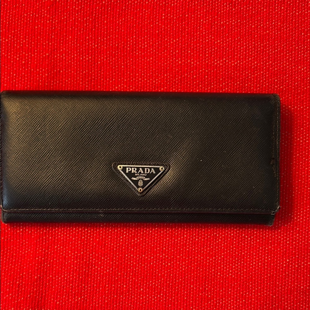 Prada Black Wallet